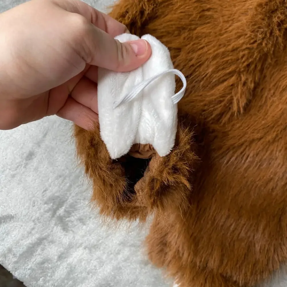 Pottery Barn Kids Costumes Highland Cow Brown Cow Size 6-12m EUC - Picture 4 of 12